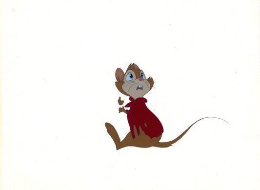 Don Bluth Secret of NIMH Mrs Brisby 1982 Original Production Animation Cel Used to make the cartoon 065