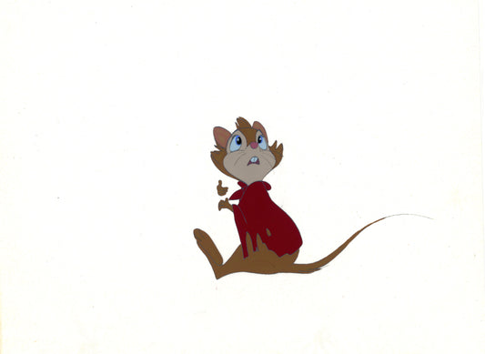 Don Bluth Secret of NIMH Mrs Brisby 1982 Original Production Animation Cel Used to make the cartoon 074