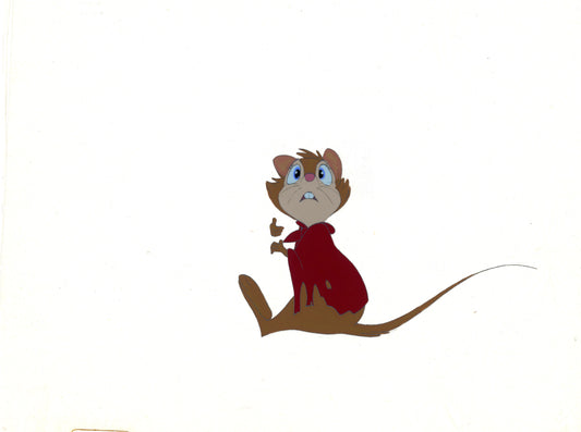 Don Bluth Secret of NIMH Mrs Brisby 1982 Original Production Animation Cel Used to make the cartoon 079