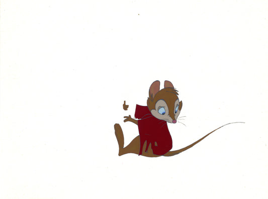 Don Bluth Secret of NIMH Mrs Brisby 1982 Original Production Animation Cel Used to make the cartoon 025