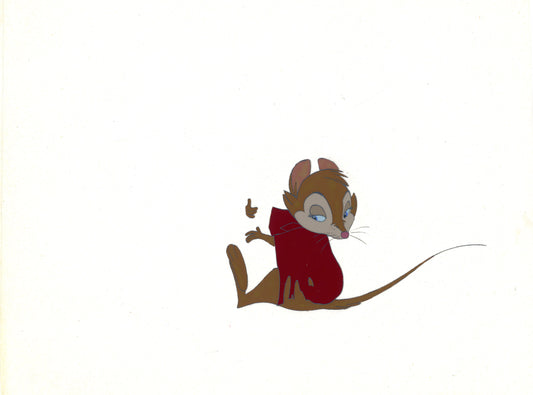 Don Bluth Secret of NIMH Mrs Brisby 1982 Original Production Animation Cel Used to make the cartoon 029