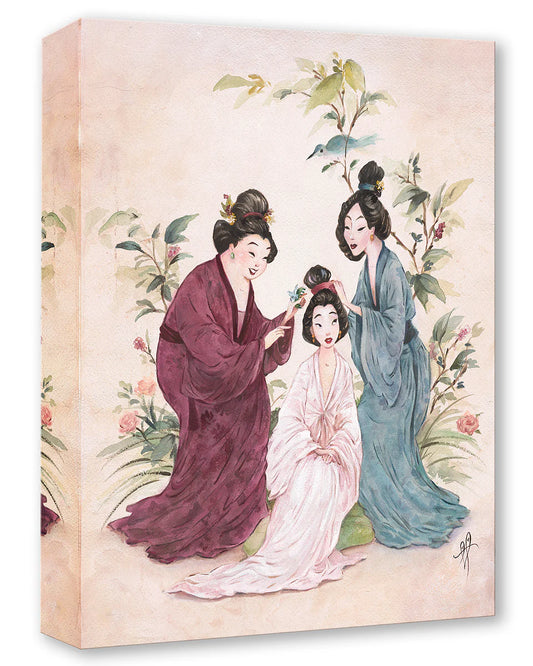 Mulan Walt Disney Fine Art Liana Hee Limited Edition of 1500 Treasures on Canvas Print TOC - Primped and Polished