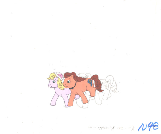 My Little Pony Original Production Animation Cel Hasbro Sunbow 1980s or 90s Used to Make the Cartoon G-N48