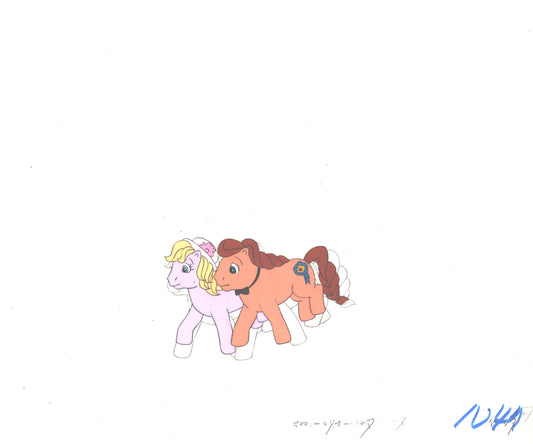 My Little Pony Original Production Animation Cel Hasbro Sunbow 1980s or 90s Used to Make the Cartoon G-N49