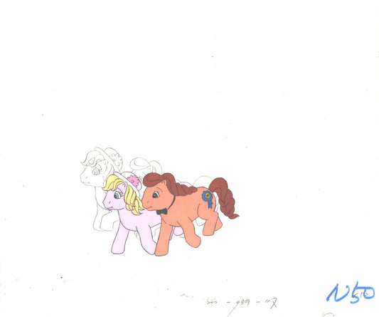 My Little Pony Original Production Animation Cel Hasbro Sunbow 1980s or 90s Used to Make the Cartoon G-N50