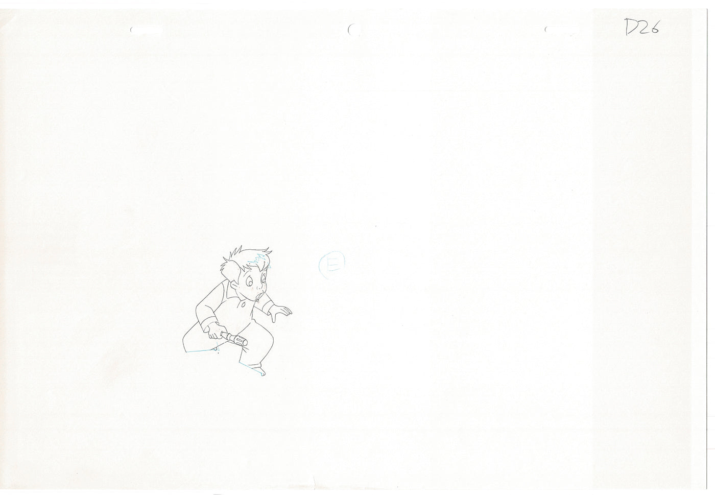 Little Nemo Adventures in Slumberland Animation Cel Drawing 1989 McCay J001