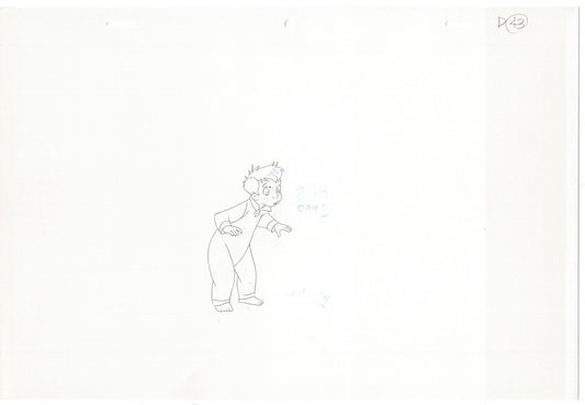 Little Nemo Adventures in Slumberland Animation Cel Drawing 1989 McCay J003