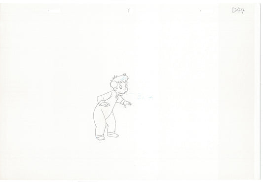 Little Nemo Adventures in Slumberland Animation Cel Drawing 1989 McCay J004