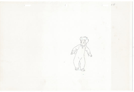 Little Nemo Adventures in Slumberland Animation Cel Drawing 1989 McCay J015