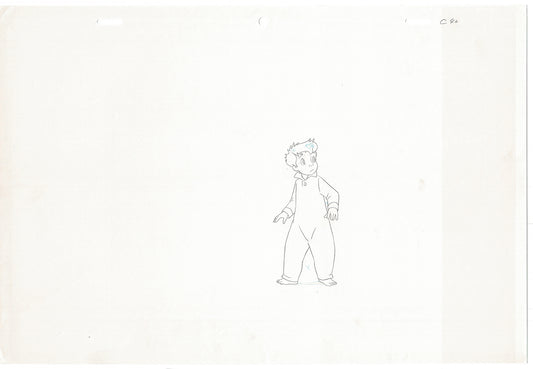 Little Nemo Adventures in Slumberland Animation Cel Drawing 1989 McCay J023