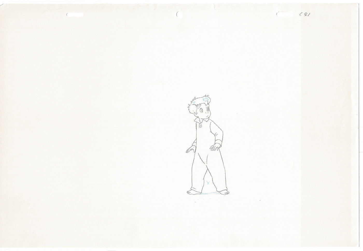 Little Nemo Adventures in Slumberland Animation Cel Drawing 1989 McCay J024