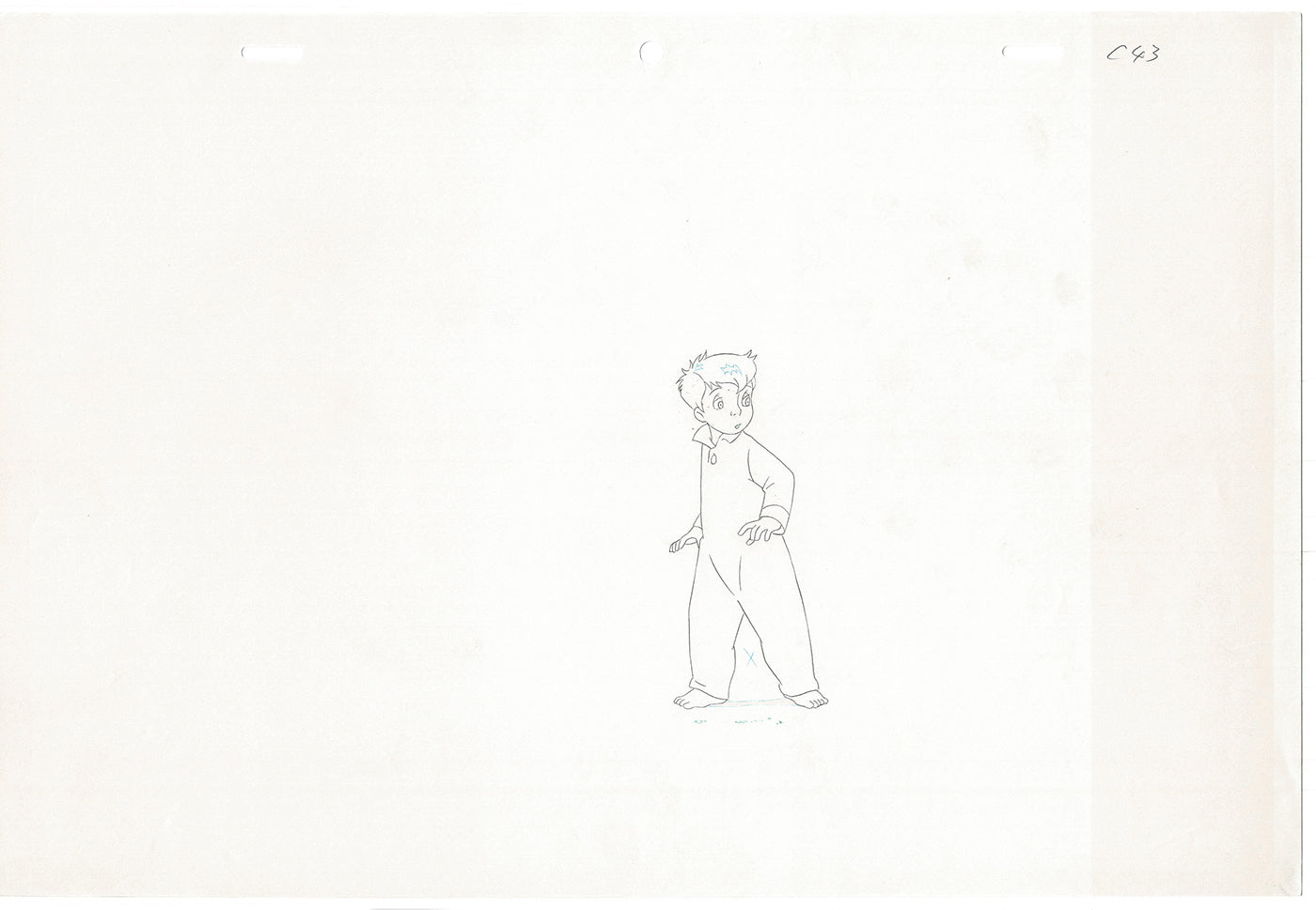 Little Nemo Adventures in Slumberland Animation Cel Drawing 1989 McCay J026