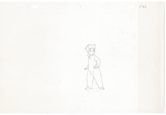 Little Nemo Adventures in Slumberland Animation Cel Drawing 1989 McCay J026