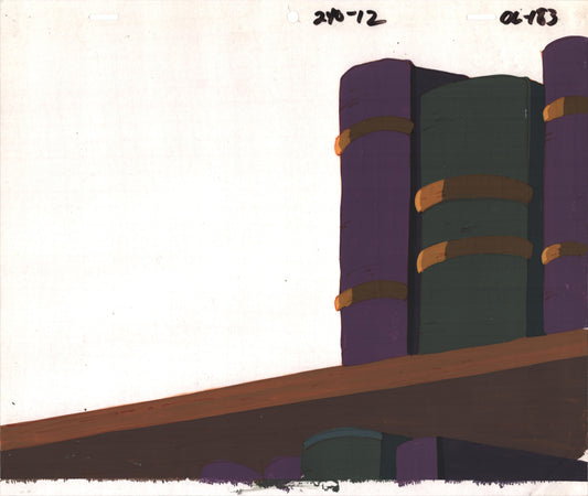 The Smurfs Original Production Animation Overlay Hanna Barbera 1980s 74