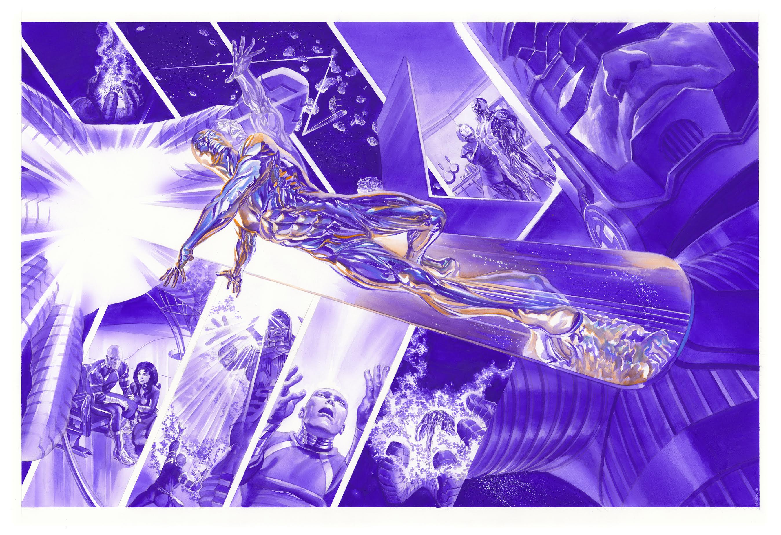 Origins Silver Surfer Alex Ross Signed Marvel SDCC 2026 Exclusive