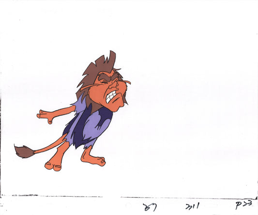Star Wars: Ewoks Original Production Animation Cel and Drawing (drawing is stuck) from Lucasfilm C-P23