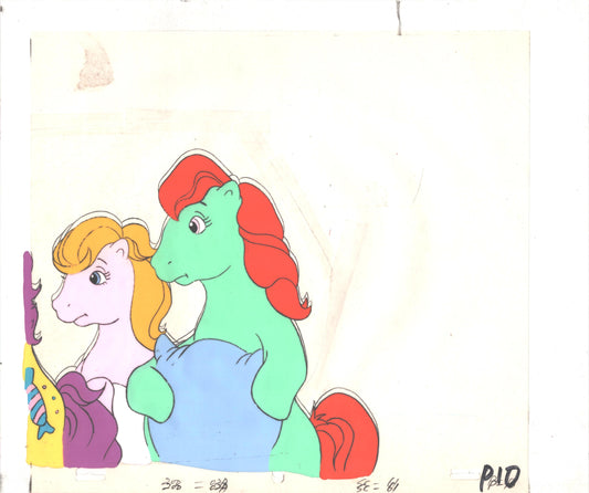 My Little Pony Original Production Animation Cel Hasbro Sunbow 1980s or 90s Used to Make the Cartoon J-P10
