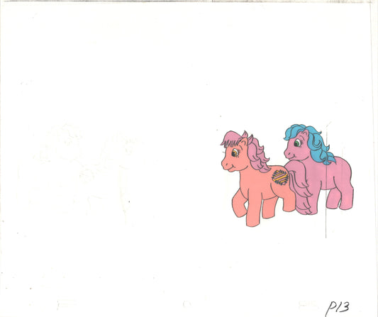 My Little Pony Original Production Animation Cel Hasbro Sunbow 1980s or 90s Used to Make the Cartoon J-P13A