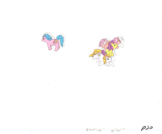 My Little Pony Original Production Animation Cel Hasbro Sunbow 1980s or 90s Used to Make the Cartoon G-P20