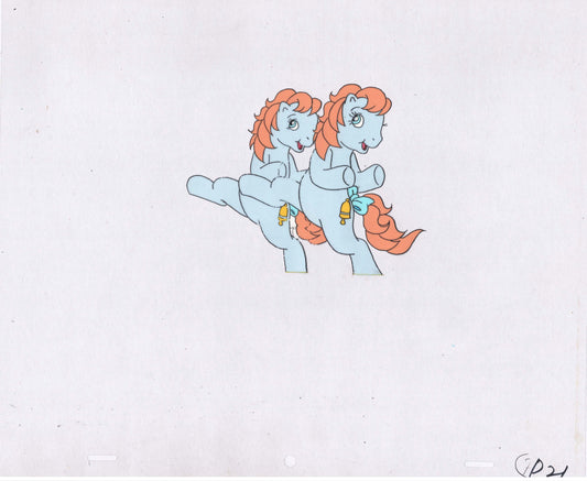 My Little Pony Original Production Animation Cel Hasbro Sunbow 1980s or 90s Used to Make the Cartoon F-P21
