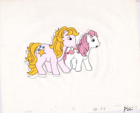 My Little Pony Original Production Animation Cel Hasbro Sunbow 1980s or 90s UNIQUE D-P22