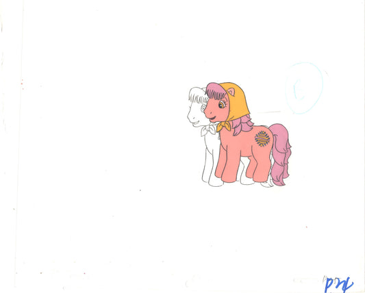 My Little Pony Original Production Animation Cel Hasbro Sunbow 1980s or 90s Used to Make the Cartoon J-P25
