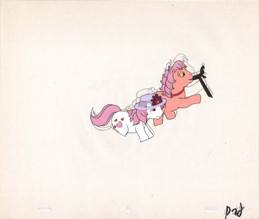 My Little Pony Original Production Animation Cel Hasbro Sunbow 1980s or 90s UNIQUE D-P28