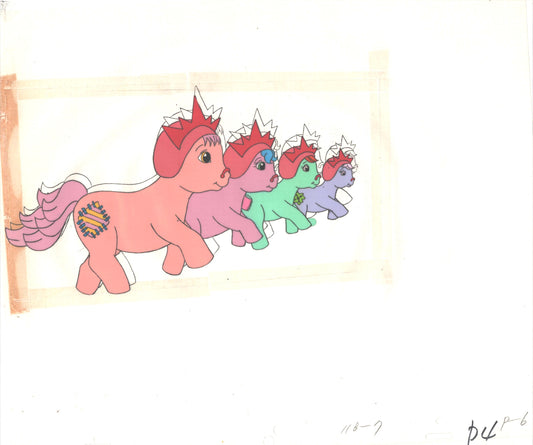My Little Pony Original Production Animation Cel Hasbro Sunbow 1980s or 90s Used to Make the Cartoon J-P4
