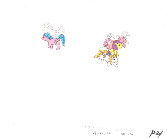 My Little Pony Original Production Animation Cel Hasbro Sunbow 1980s or 90s Used to Make the Cartoon G-P4