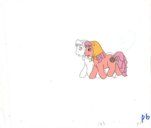My Little Pony Original Production Animation Cel Hasbro Sunbow 1980s or 90s Used to Make the Cartoon J-P6A