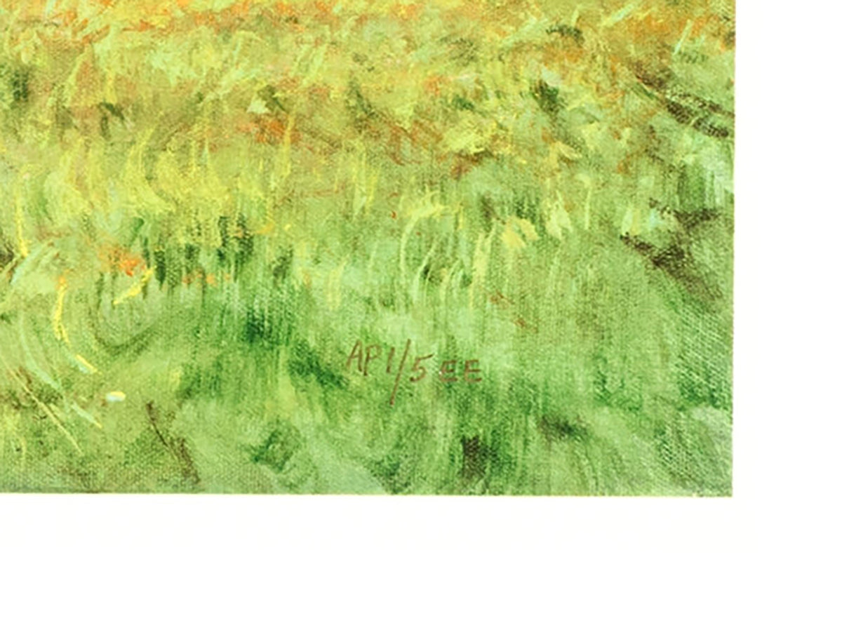 Winnie the Pooh Walt Disney Fine Art Peter Ellenshaw Limited Edition Signed Giclee Print from His Estate "Pooh Soccer" AP1 of 5