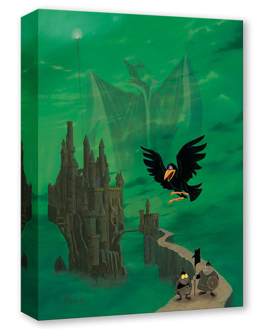 Sleeping Beauty Maleficent Walt Disney Fine Art Michael Provenza Limited Edition of 1500 Treasures on Canvas Print TOC "Heart of Darkness"