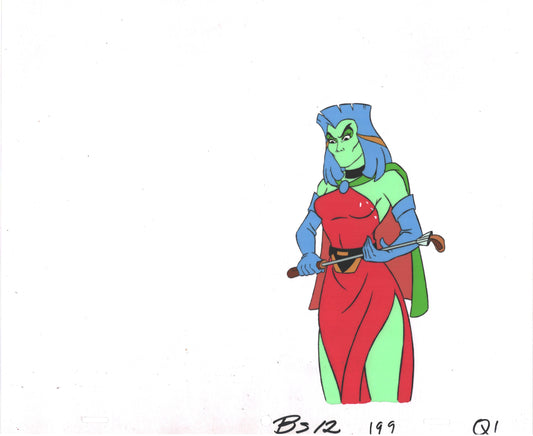 Bravestarr Animation Cartoon Production Cel Used Onscreen from Filmation 1987-8 B-Q1