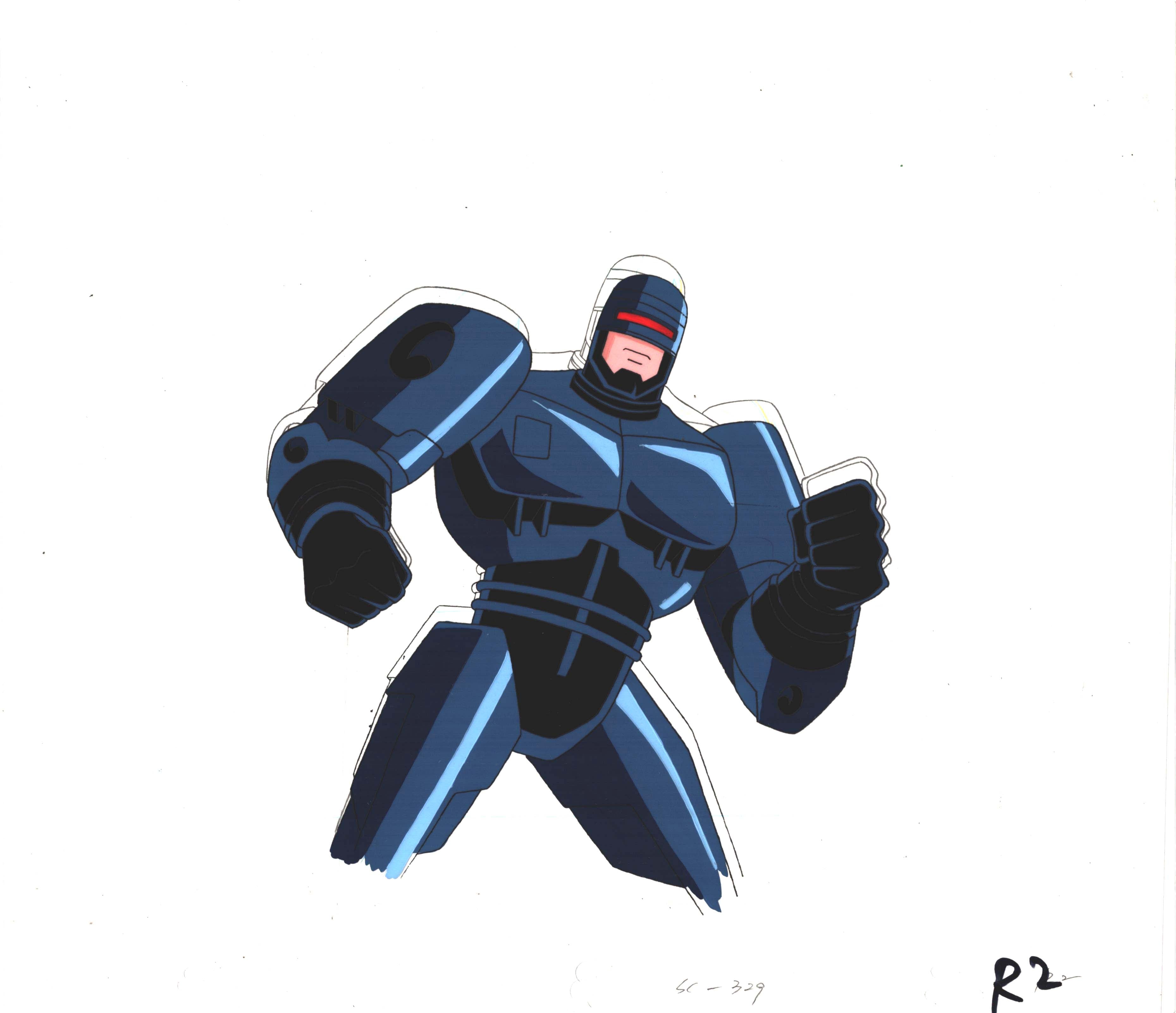 Robocop Alpha Commando Animation Production Cel MGM 1998-99 A-r2 ...