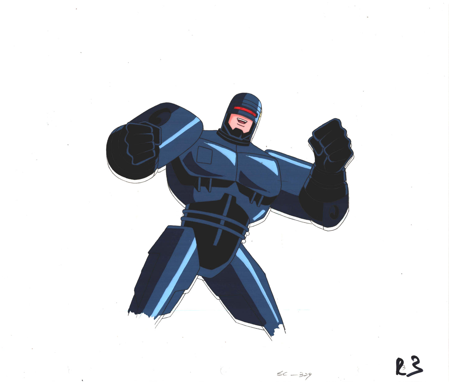 Robocop Alpha Commando Animation Production Cel MGM 1998-99 A-r3