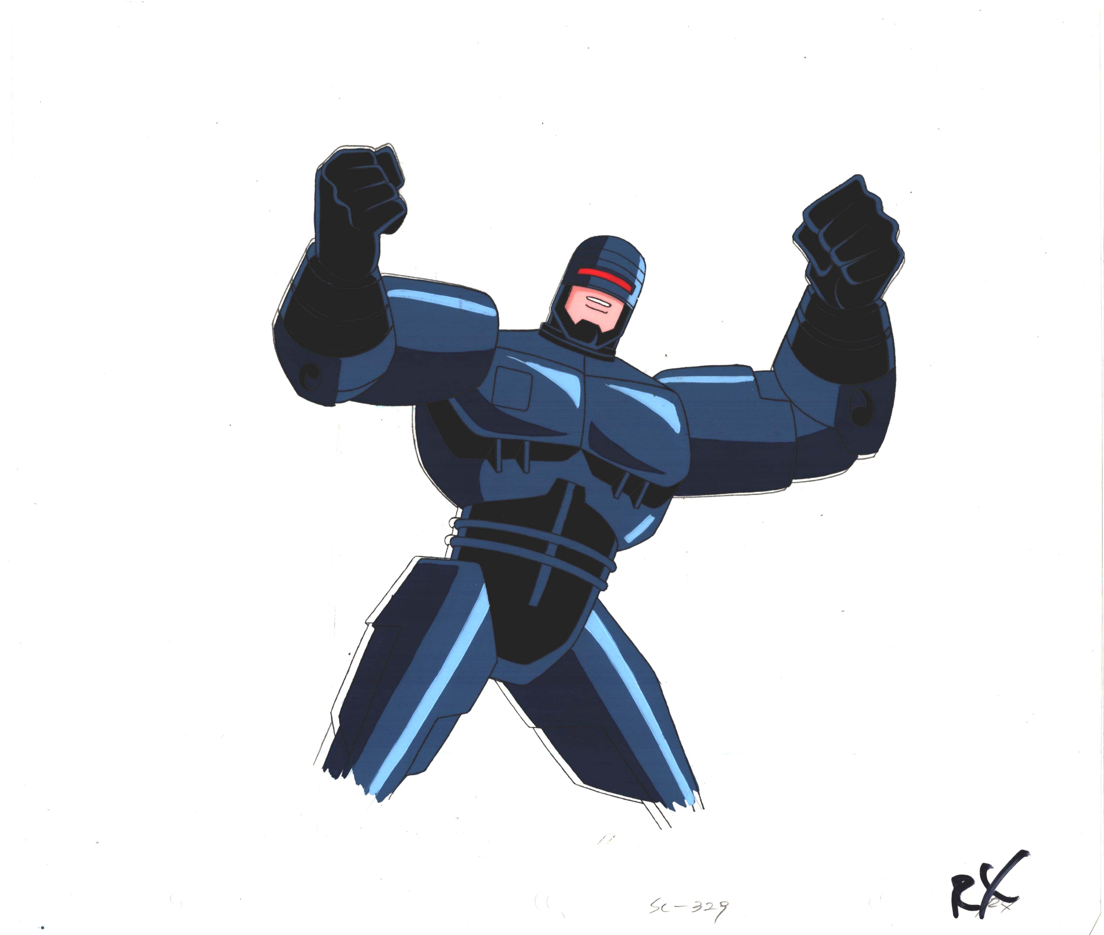 Robocop Alpha Commando Animation Production Cel MGM 1998-99 A-r4 ...
