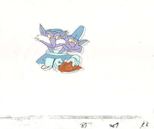 Star Wars: Ewoks Original Production Animation Cel and Drawing (drawing is stuck) from Lucasfilm C-R6