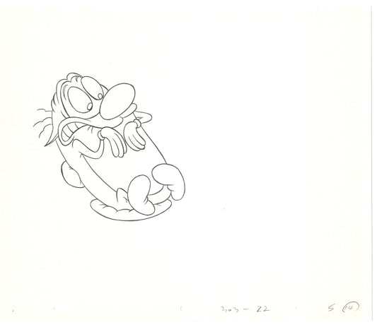 Ren and Stimpy Production Animation Cel Drawing Nickelodeon 1994 B-06
