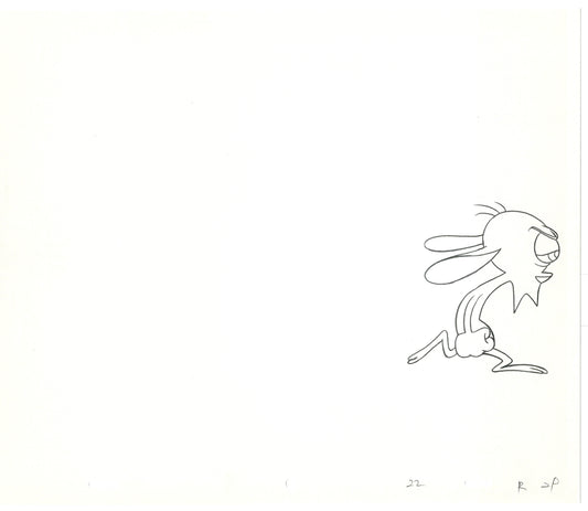 Ren and Stimpy Production Animation Cel Drawing Nickelodeon 1994 C-05