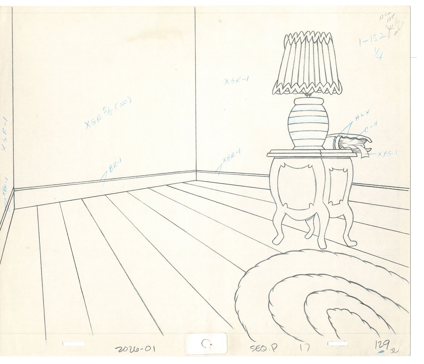 Rock Odyssey 2 LOT Production Animation Background Drawings Hanna-Barbera 1987 d1-2