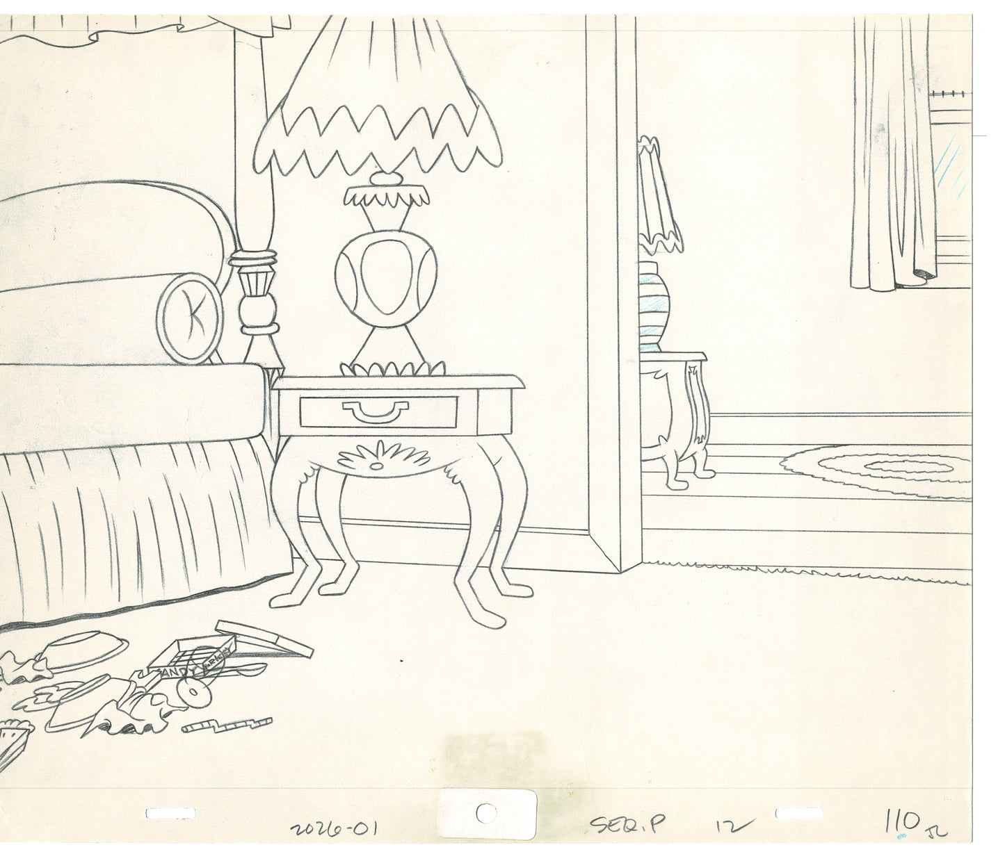 Rock Odyssey 2 LOT Production Animation Background Drawings Hanna-Barbera 1987 d5-6