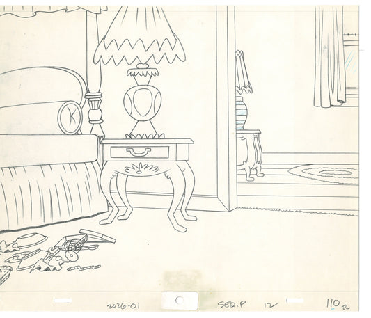 Rock Odyssey 2 LOT Production Animation Background Drawings Hanna-Barbera 1987 d5-6