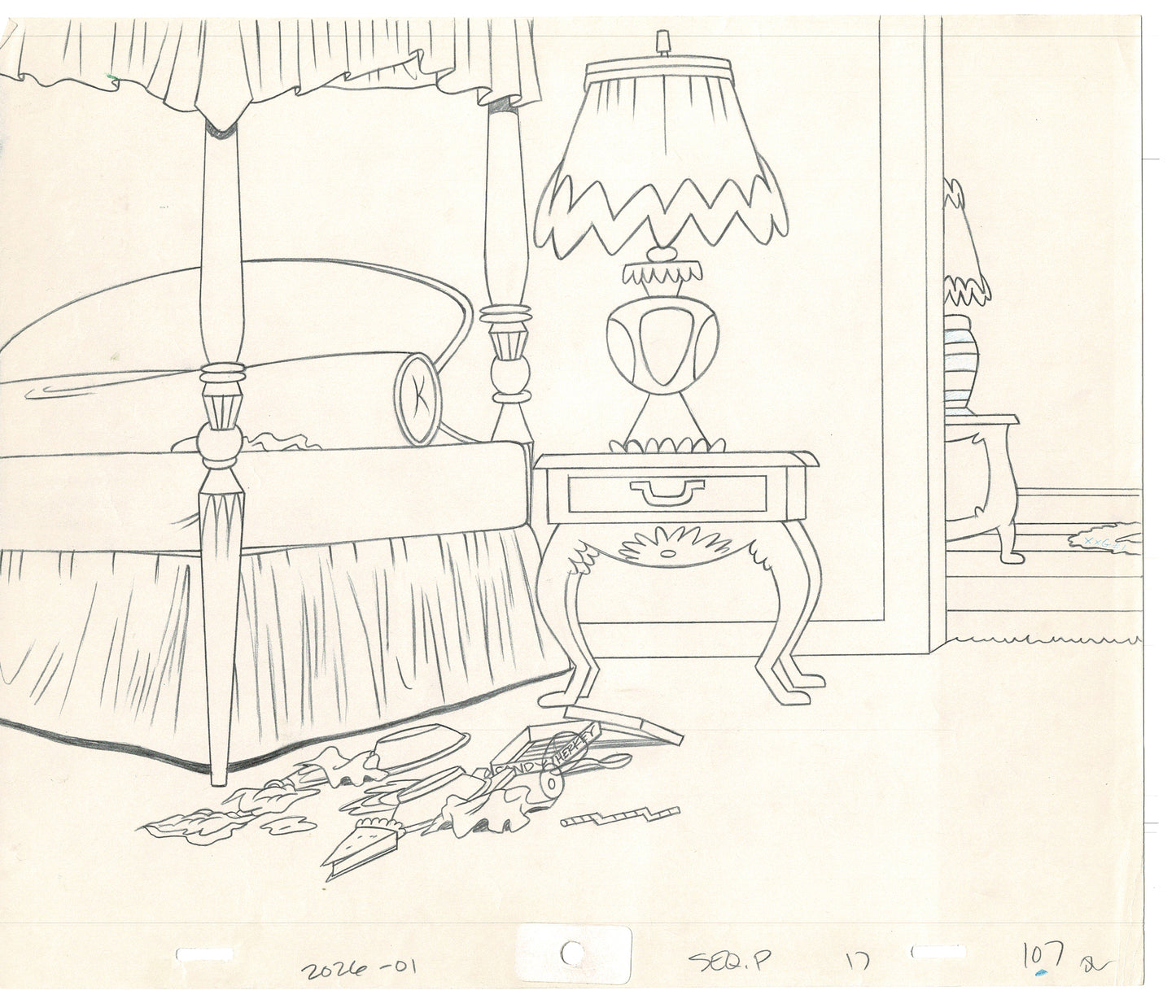 Rock Odyssey 2 LOT Production Animation Background Drawings Hanna-Barbera 1987 d5-6