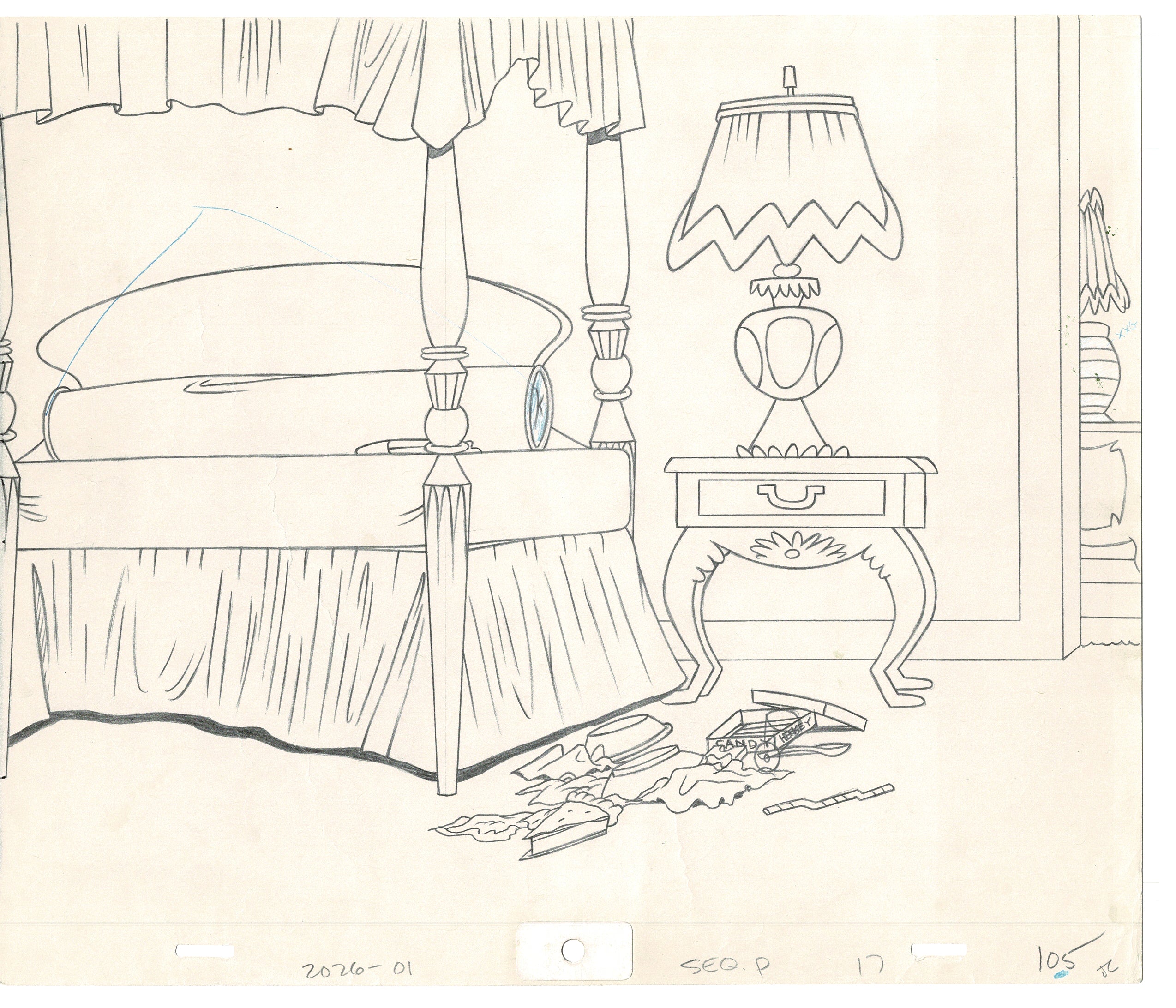 Rock Odyssey 2 LOT Production Animation Background Drawings Hanna-Barb ...