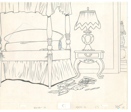 Rock Odyssey 2 LOT Production Animation Background Drawings Hanna-Barbera 1987 d7-8