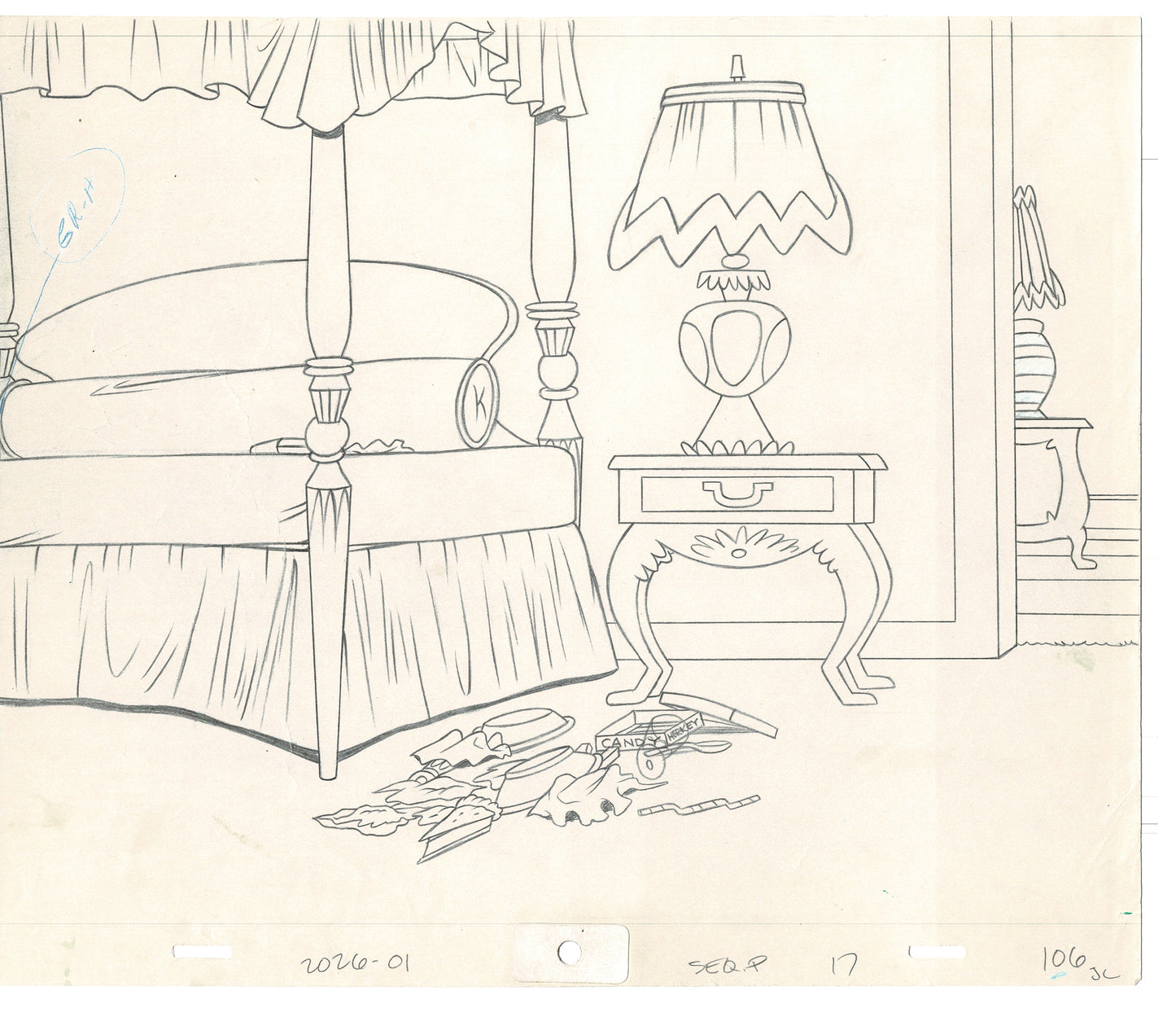 Rock Odyssey 2 LOT Production Animation Background Drawings Hanna-Barbera 1987 d7-8