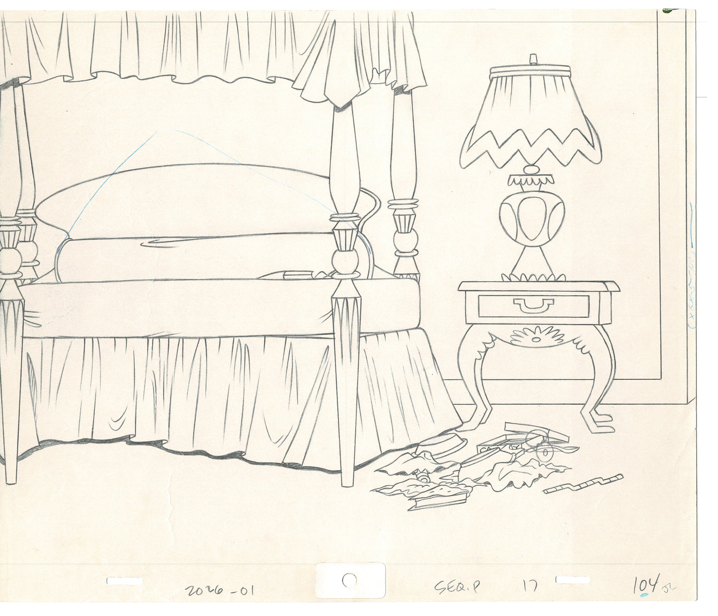Rock Odyssey 2 LOT Production Animation Background Drawings Hanna-Barbera 1987 d9-10