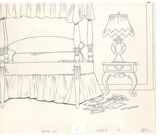 Rock Odyssey 2 LOT Production Animation Background Drawings Hanna-Barbera 1987 d9-10