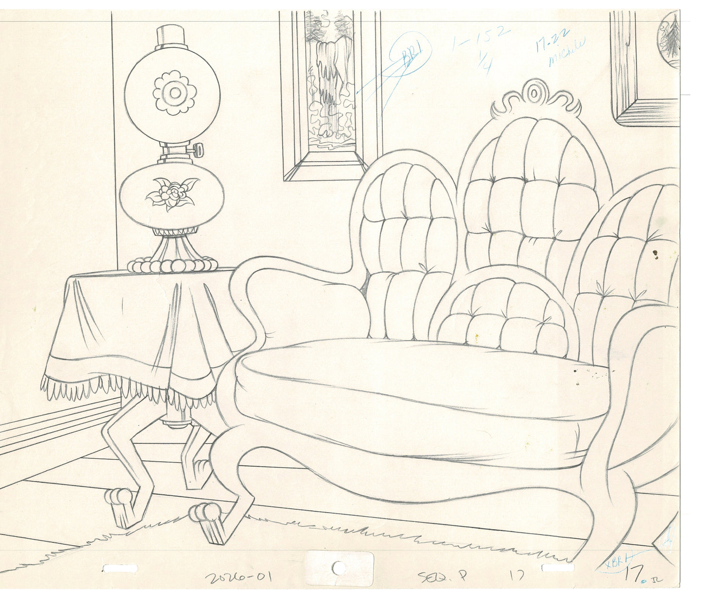 Rock Odyssey 2 LOT Production Animation Background Drawings Hanna-Barbera 1987 d11-12