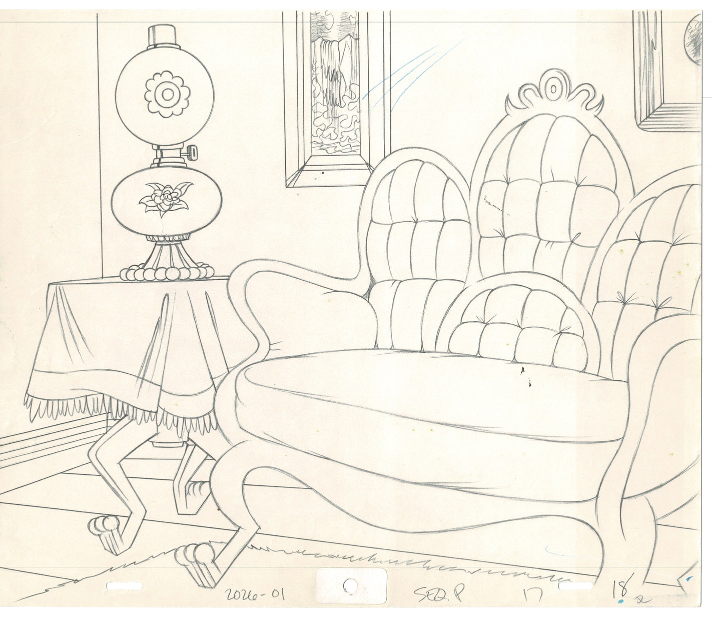 Rock Odyssey 2 LOT Production Animation Background Drawings Hanna-Barbera 1987 d13-14